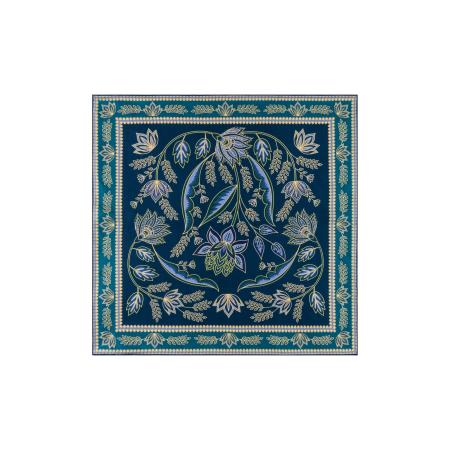 Roeckl Doek BLOOM MANDALA blauw / navy / nachtblauw / donkerblauw