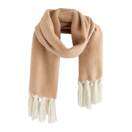 Next Sjaal camel / offwhite