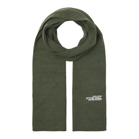 Jack & Jones JACK & JONES Sjaal JACCOLL donkergroen / wit