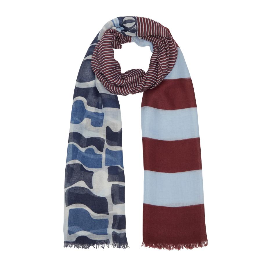 s.Oliver Sjaal gemengde kleuren Multicolor