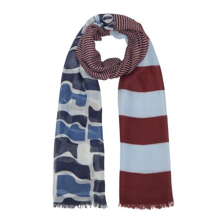 s.Oliver Sjaal gemengde kleuren
