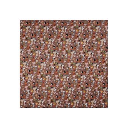 CODELLO Doek PEANUTS bruin / gemengde kleuren
