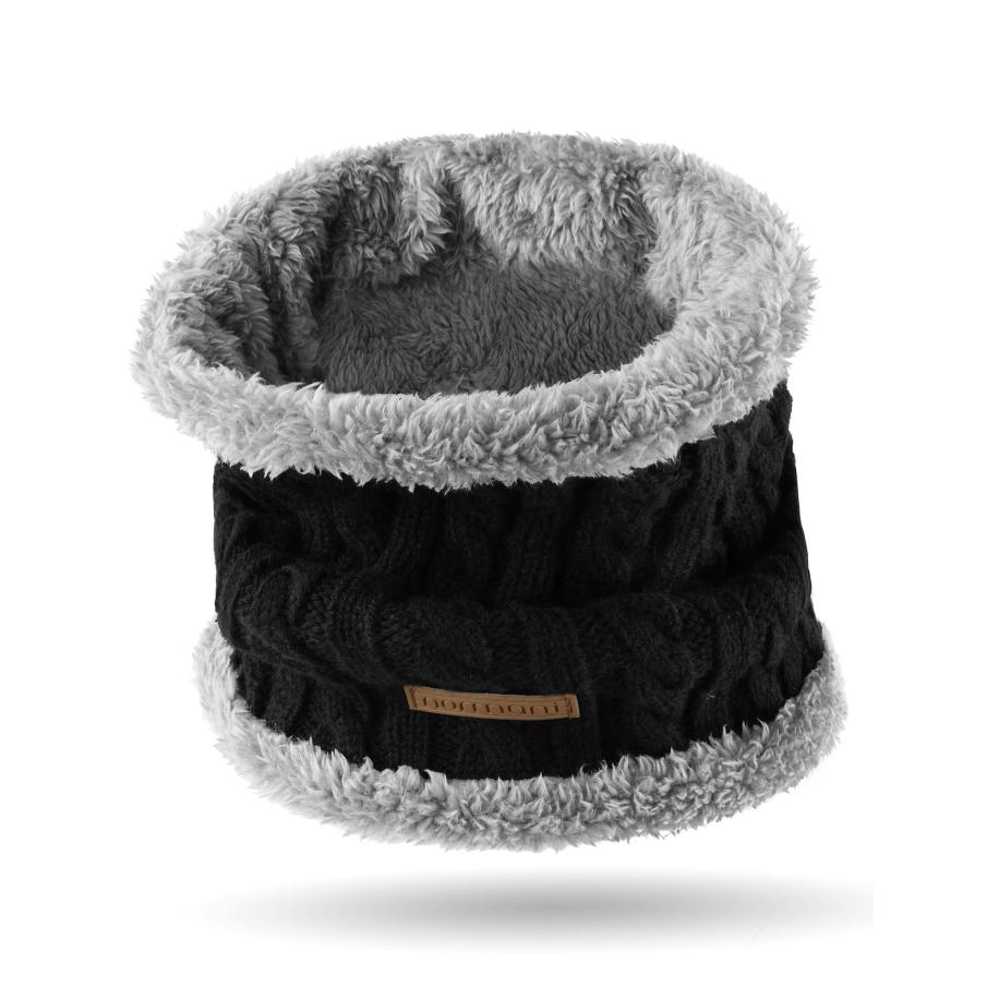 normani Sjaal Kebili grijs / zwart Zwart