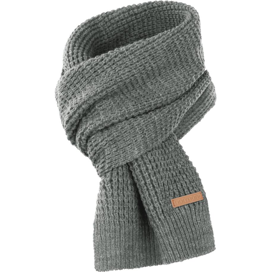 normani normani Sjaal Nampa lichtbruin / grijs gemêleerd -