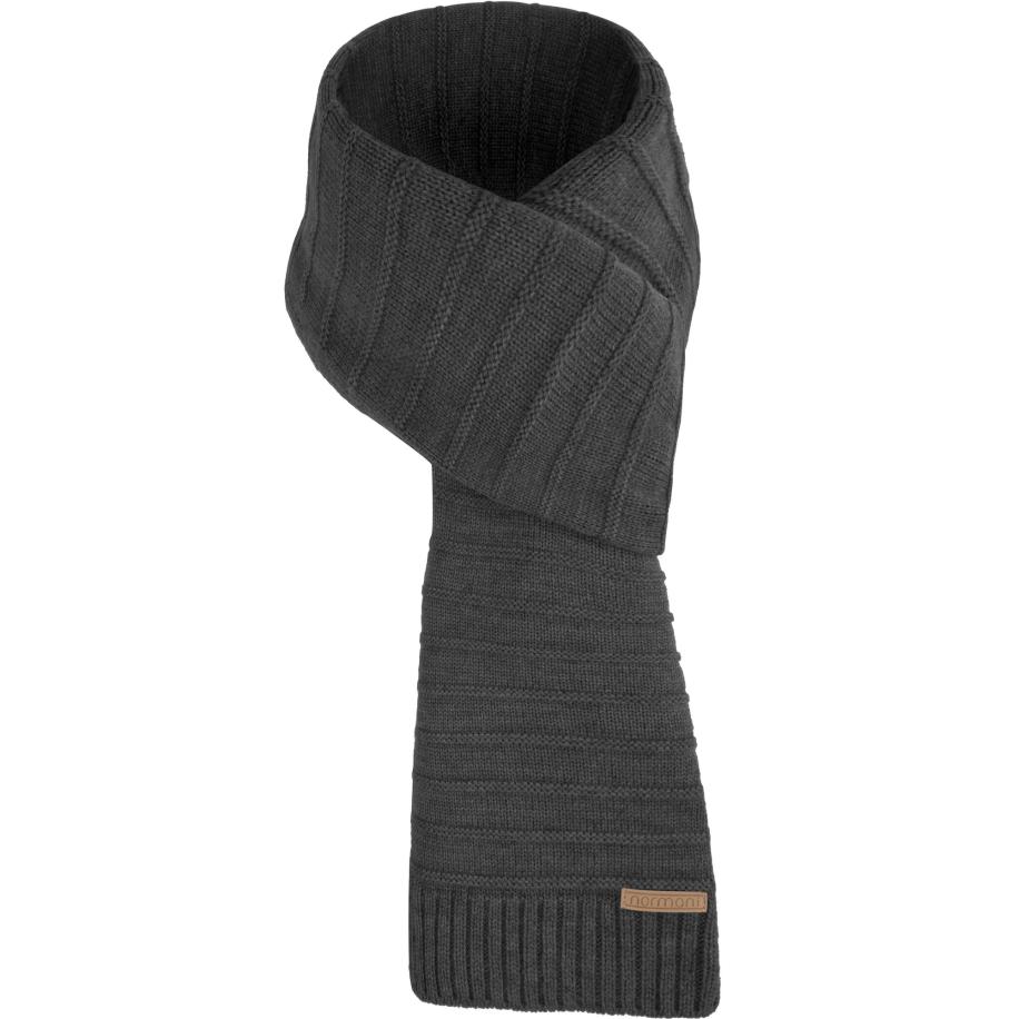 normani Sjaal Yonce antraciet Grijs