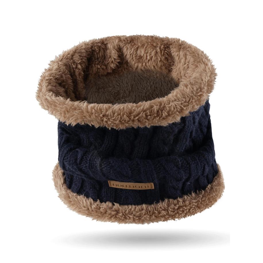 normani Sjaal Kebili marine / bruin Blauw