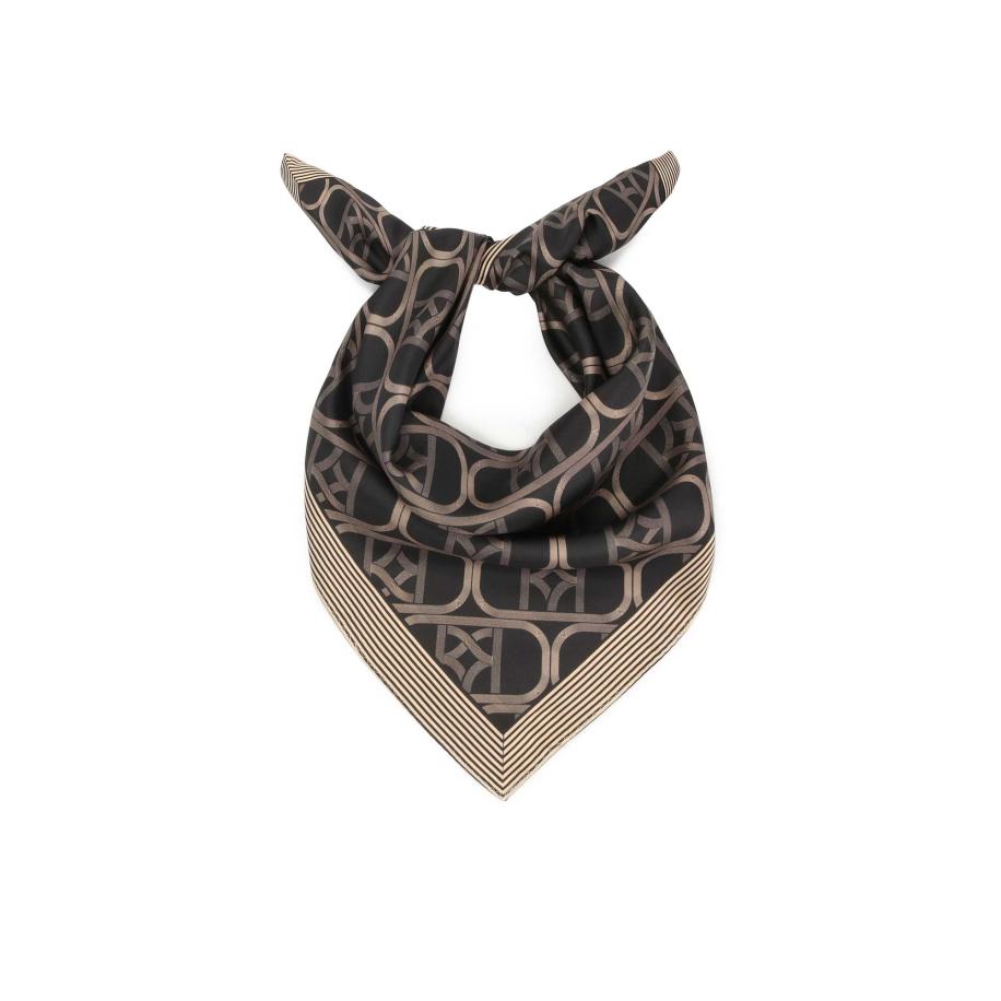 Kazar Sjaal beige / bruin / donkerbruin Bruin