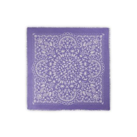CODELLO Doek lila / wit