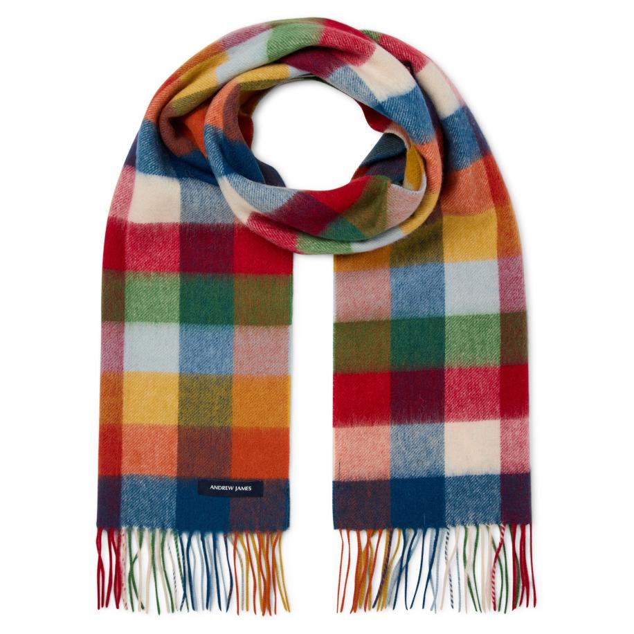 Andrew James Sjaal gemengde kleuren Multicolor
