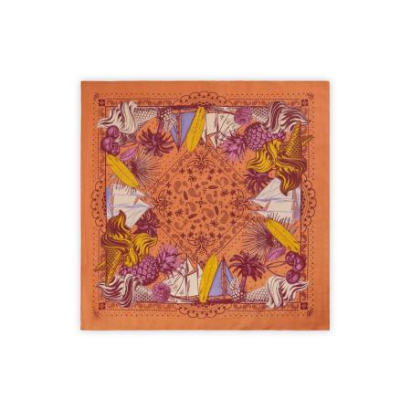 CODELLO Doek gemengde kleuren / oranje