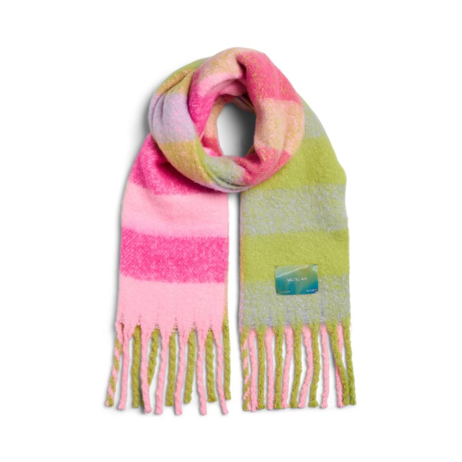 PIECES Sjaal PCJINA gemengde kleuren Multicolor