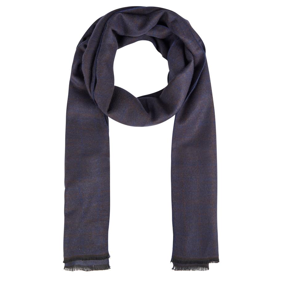 HECHTER PARIS HECHTER PARIS Sjaal blauw / lichtbruin / violetblauw -