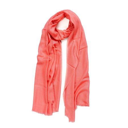 CASH-MERE.CH CASH-MERE.CH Sjaal koraal