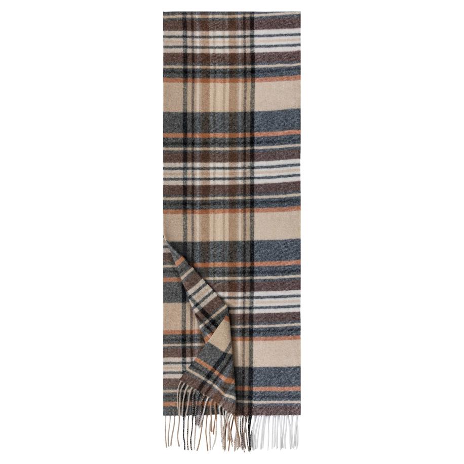 Roeckl Roeckl Sjaal SCOTTISH TARTAN HERREN beige / blauw / zwart -