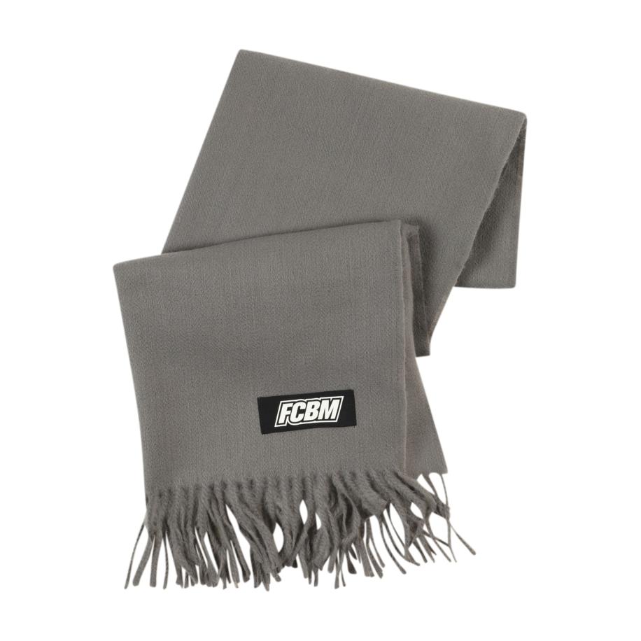 FCBM Sjaal Joris zwart / wit Grijs