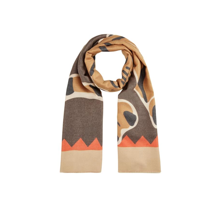CODELLO Sjaal beige / bruin / oranje Bruin