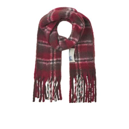 JACK & JONES Sjaal JARNORREBRO bruin / rood / zwart / wolwit