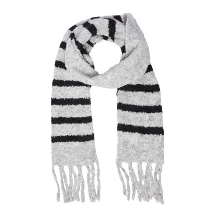 s.Oliver Sjaal grijs / zwart