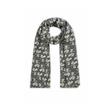 Codello CODELLO Sjaal SNOOPY grijs / lichtgrijs / zwart