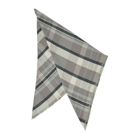 s.Oliver Sjaal beige / donkergrijs / zwart