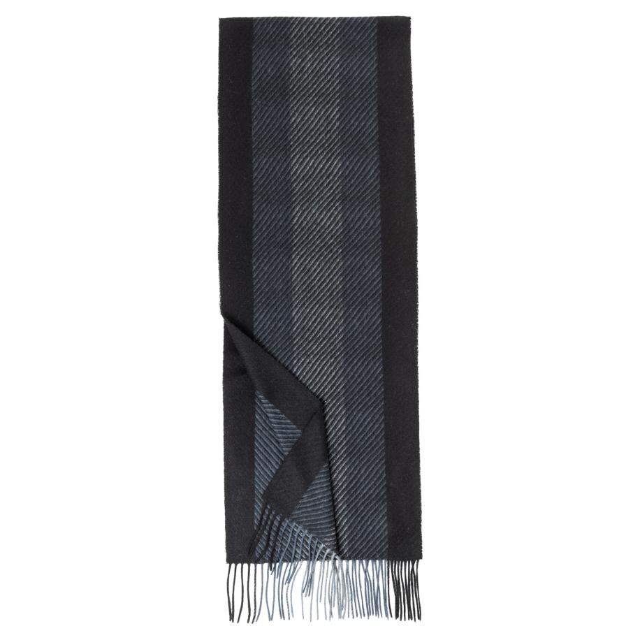 Roeckl Roeckl Sjaal ELEVATED CASHMERE blauw / antraciet -