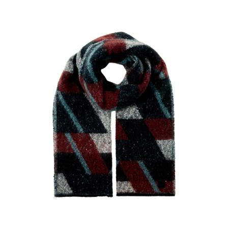 Tom Tailor TOM TAILOR Sjaal navy / turquoise / bourgogne / wit