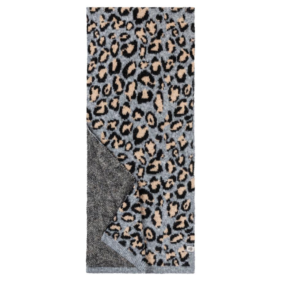 Roeckl Sjaal Cozy Wild grijs / donkergrijs Multicolor