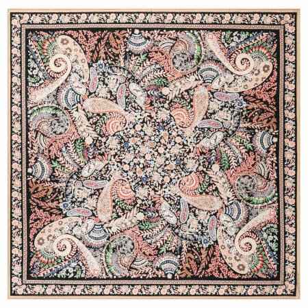 Roeckl Roeckl Doek WOOL FEATHER beige / lichtbruin / groen / zwart