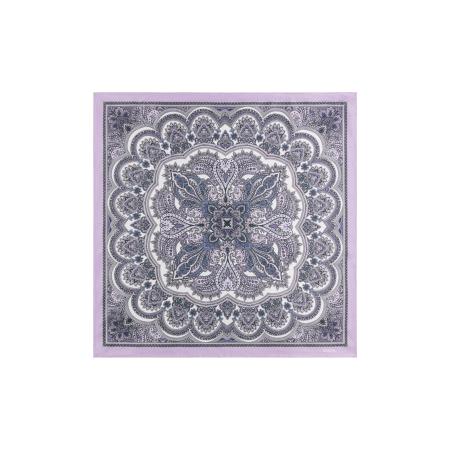 Roeckl Doek FINE PAISLEY NICKY pastelblauw / sering / zwart / offwhite