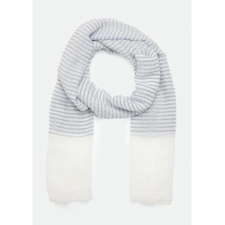 comma casual identity Sjaal grijs / wit