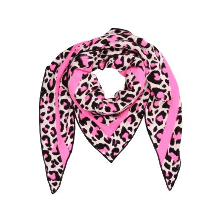 zwillingsherz Zwillingsherz Doek Love Is Love pink / zwart / wit