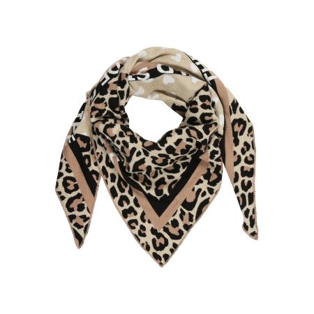 zwillingsherz Zwillingsherz Doek Love Is Love beige / bruin / zwart / wit