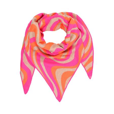 zwillingsherz Zwillingsherz Doek Love Is Love beige / oranje / fuchsia