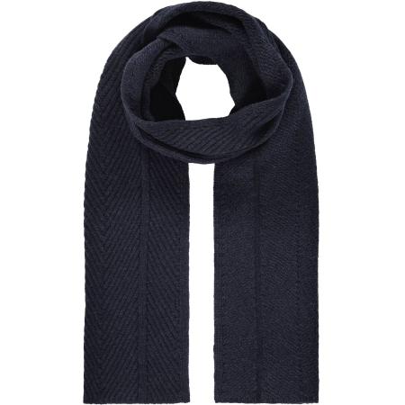 State Of Art Sjaal Lamswol Navy -