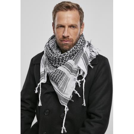Brandit Sjaal Shemag zwart / wit