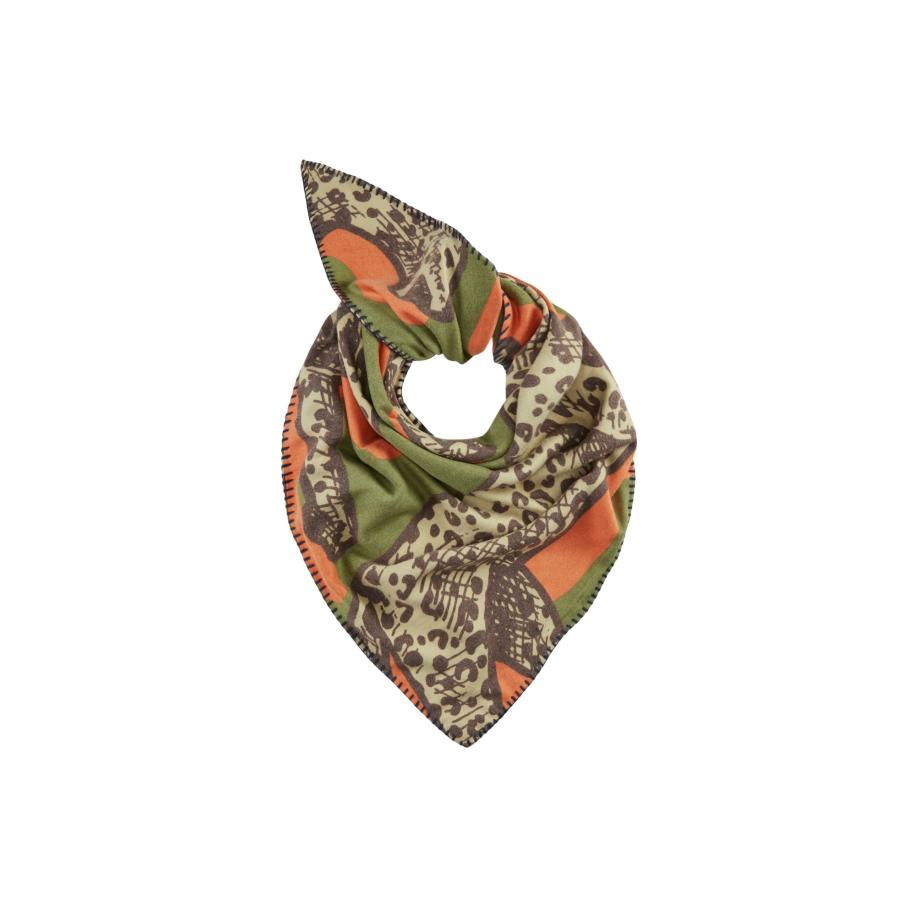 CODELLO Doek beige / groen / oranje Groen