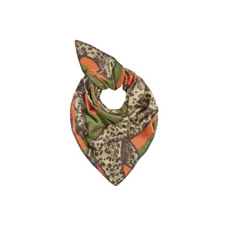 CODELLO Doek beige / groen / oranje