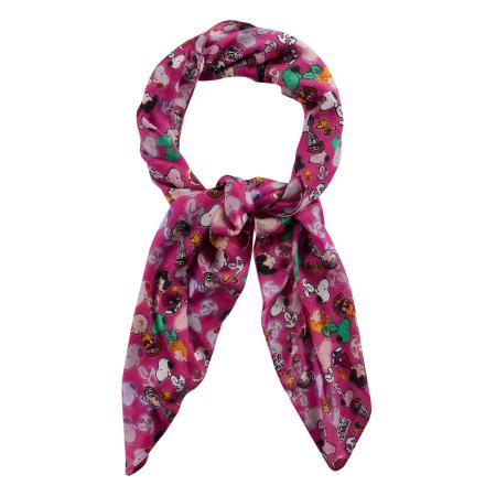 CODELLO Doek Peanuts groen / oranje / pink / wit