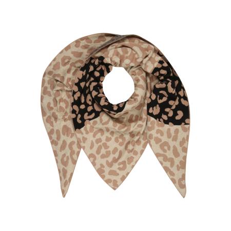 zwillingsherz Zwillingsherz Doek lichtbeige / mokka / zwart