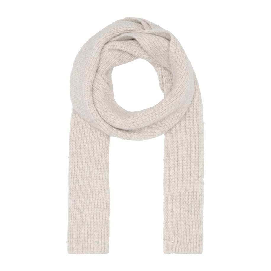 s.Oliver Sjaal beige gemêleerd Bruin