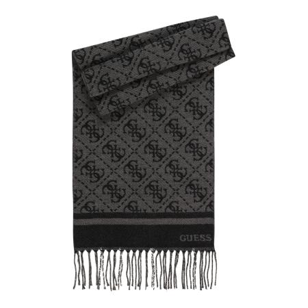 Guess GUESS Sjaal Milano lichtgrijs / zwart