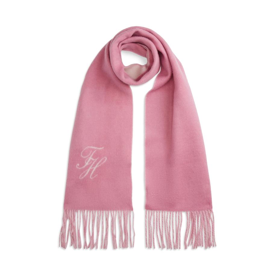 TOMMY HILFIGER Sjaal orchidee / wit Paars