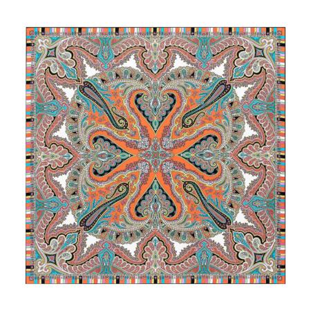 Roeckl Roeckl Doek CIRCULAR ORNAMENT gemengde kleuren