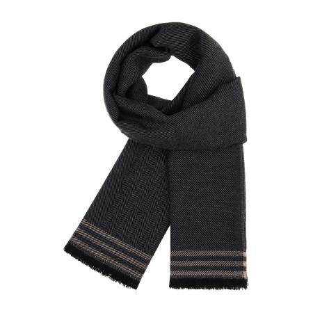 Boggi Milano Boggi Milano Sjaal beige / zwart