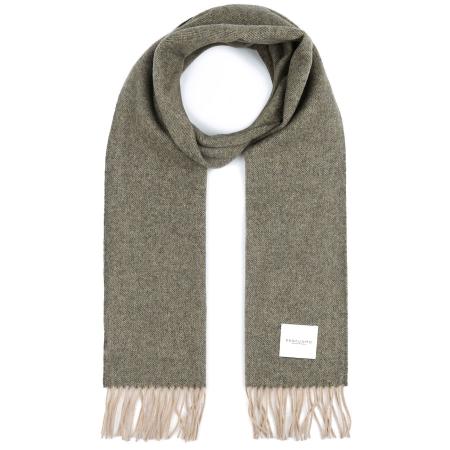 Profuomo Sjaal Lamswol Groen -