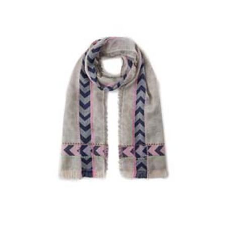 Codello CODELLO Sjaal navy / bruin / lichtgrijs / groen / pink