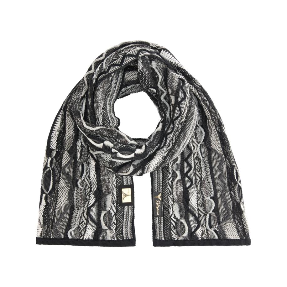 carlo colucci Carlo Colucci Sjaal zwart / wit -