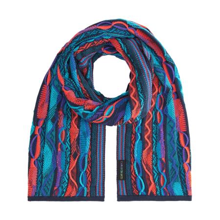 carlo colucci Carlo Colucci Sjaal blauw / gemengde kleuren
