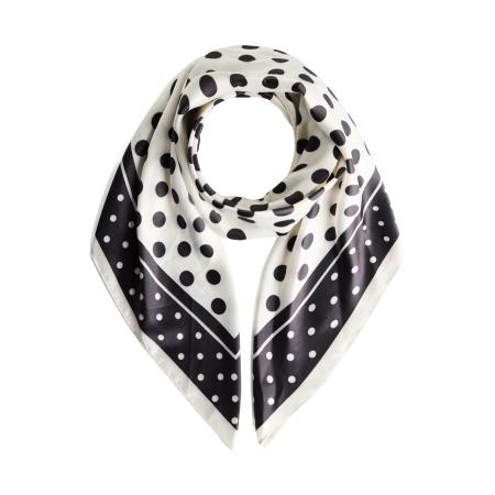 Bershka Doek zwart / wit