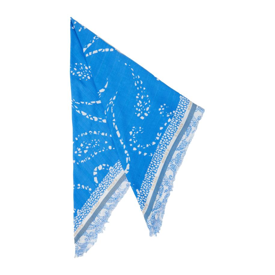 s.Oliver Doek royal blue/koningsblauw / wit Blauw